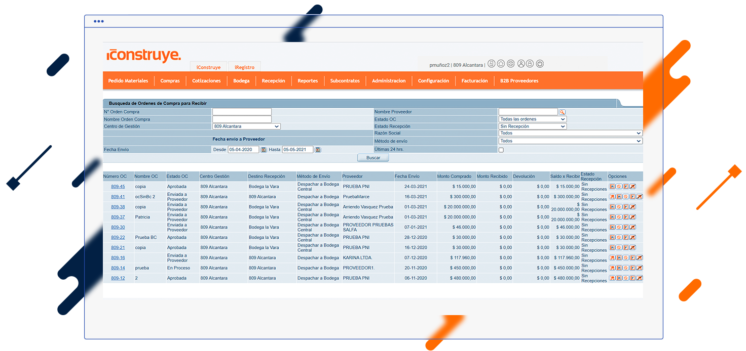 gestion de ordenes 1